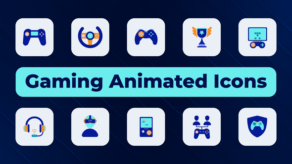 Gaming Animated Icons