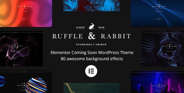 Rabbit - Elementor Coming Soon WordPress Theme
