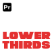 Clean Lower Thirds | Premiere Pro - VideoHive Item for Sale