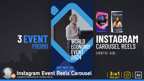 Instagram Event Promo Reels Carousel