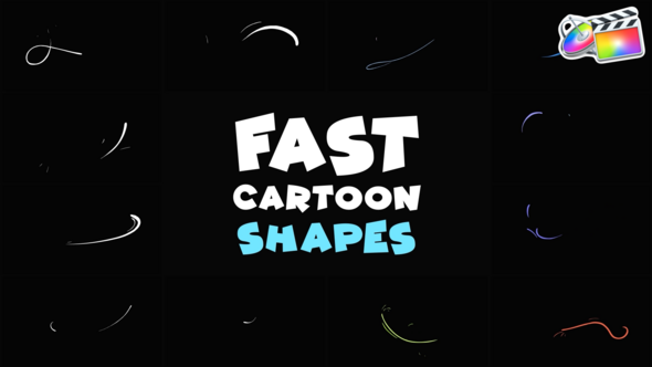 Fast Cartoon Shapes | FCPX