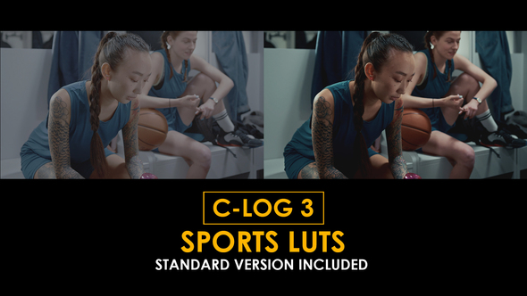 Sports Canon C-Log3 And Standard Color Luts alt