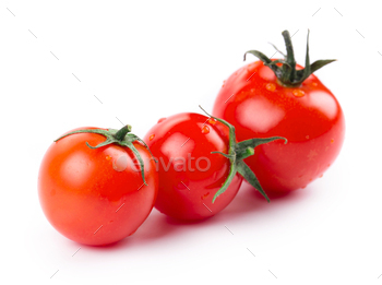 Close up of fresh tomatoes.