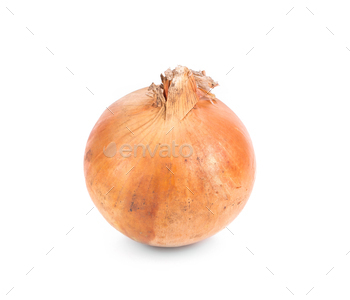 Close up of ripe onion.