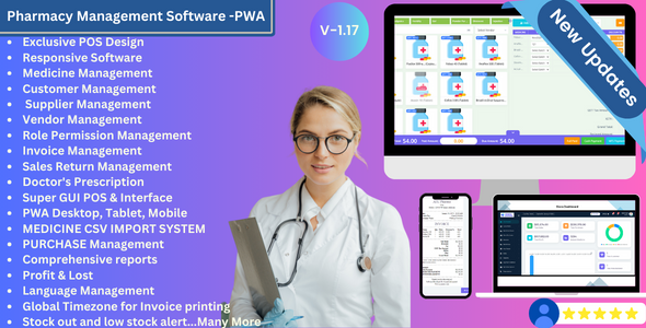 Pharmacy Management Software -PWA