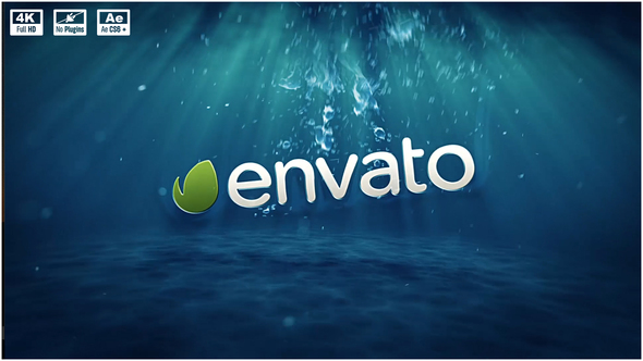 Underwater Logo Animation