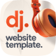 DJhard |  DJ Website Figma Template - ThemeForest Item for Sale