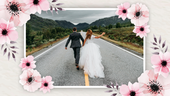 Romantic Wedding Photo Slideshow