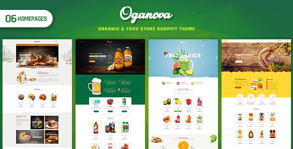 Oganova - Organic & Food Store Shopify Theme