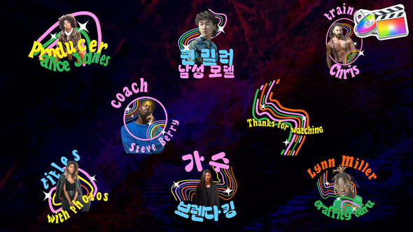 Titles With Photos for FCPX alt