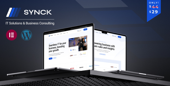 Synck - Business & IT Solutions WordPress