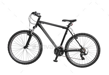 bike isolated on white