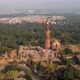 Ancient "Qutb Minar" mosque, India, Delhi, Aerial 4k drone footage - VideoHive Item for Sale