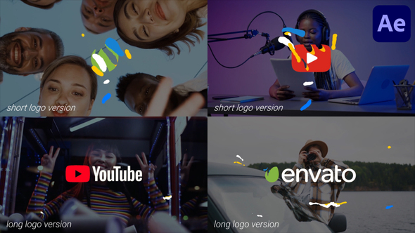 Simple Liquid Logo for After Effects alt