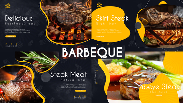 Barbecue Food Promo