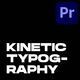 Kinetic Typography Titles | Premiere Pro - VideoHive Item for Sale