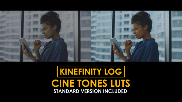 Kinefinity Log Cine Tones and Standard LUTs