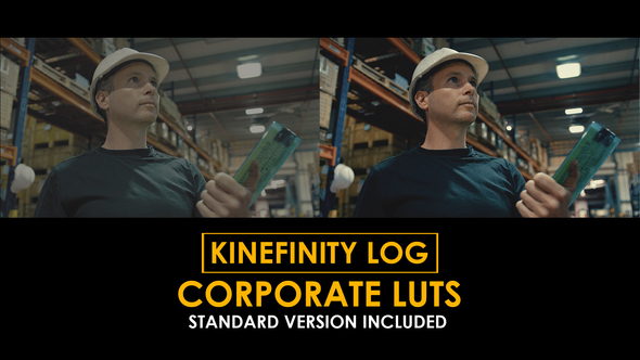Kinefinity Log Corporate and Standard LUTs