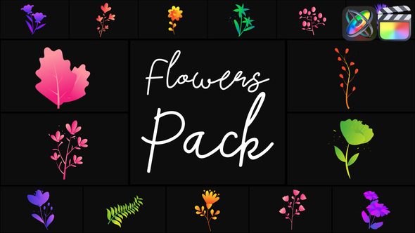 Flowers Pack for FCPX alt