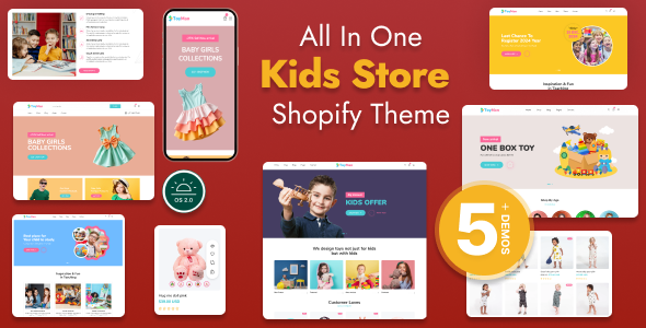 ToyMan - Kids Toys & Baby Fashion Store Shopify 2.0 Theme