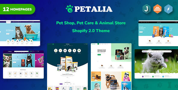 Petalia - Pet Shop & Animal Store Shopify Theme