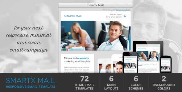Smartx Mail - Responsive Email Template