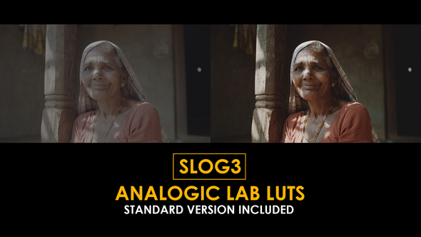 Slog3 Analogic Lab and Standard Color LUTs
