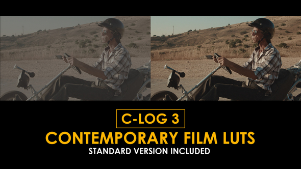 Canon C-Log3 Contemporary Film and Standard LUTs
