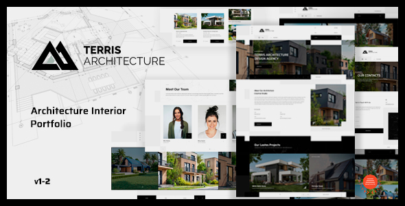 Terris - Creative  Architecture Interior Portfolio Template