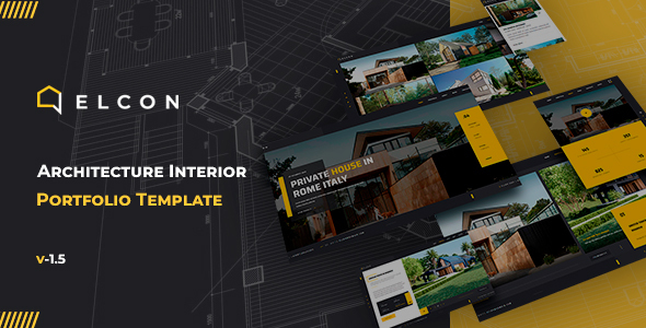 Elcon  - Creative  Architecture Interior  Portfolio Template