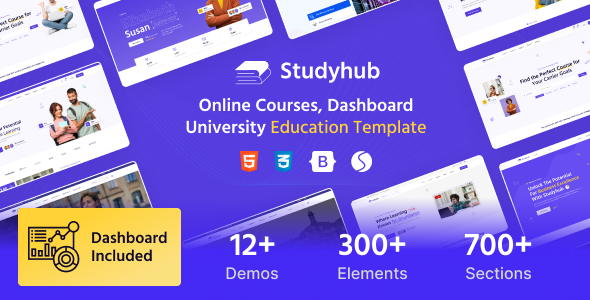 Studyhub – Online LMS & Education Template