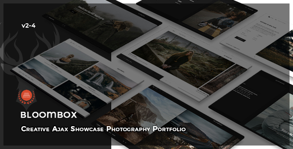 Bloombox - Creative Ajax Showcase Photography Portfolio