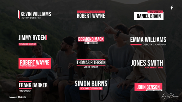 Creative Lower Third - FCPX alt