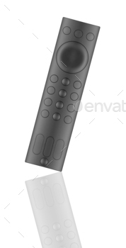 Remote Control Isolated On White