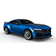 Ford Mustang Dark Horse 2023 - 3DOcean Item for Sale