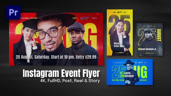 Instagram Event Flyer | Premiere Pro