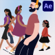 Fantastic Characters Walk Cycles for After Effects - VideoHive Item for Sale