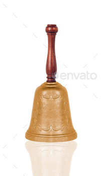 School bell isolated