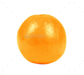 Orange fruit isolated