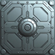 Sci-fi metal panel texture - 3DOcean Item for Sale