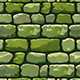 Hand painted mossy stone wall tile texture - 3DOcean Item for Sale