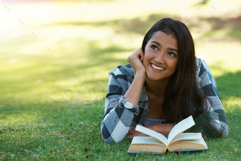 Relaxing with a good book