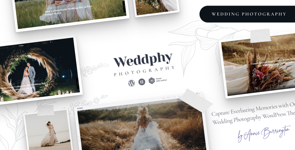 Weddphy – Wedding Photography WordPress Theme
