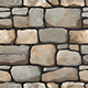 Hand painted stone wall tile texture - 3DOcean Item for Sale