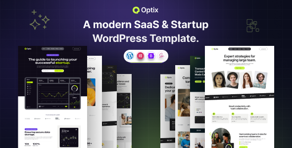 Optix - SaaS & StartupTheme