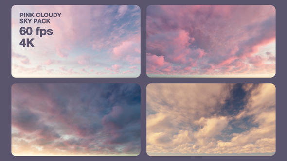 Pink Cloudy Sky Pack