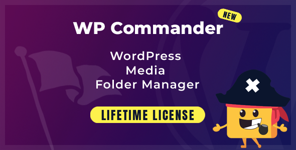 WP Commander - WordPress Media Folder Manager