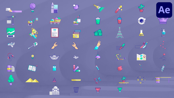 Miscellaneous Icons for After Effects