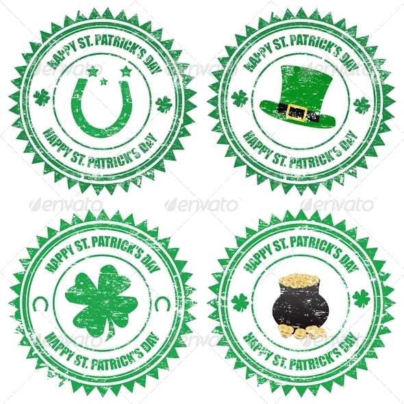 Happy St. Patrick's Day Stamps