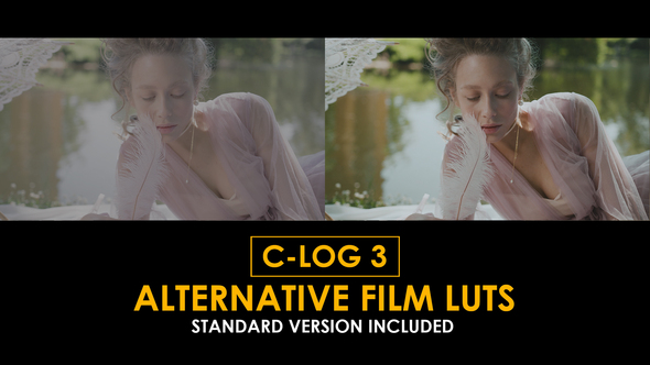 C-Log3 Alternative Film and Standard LUTs alt